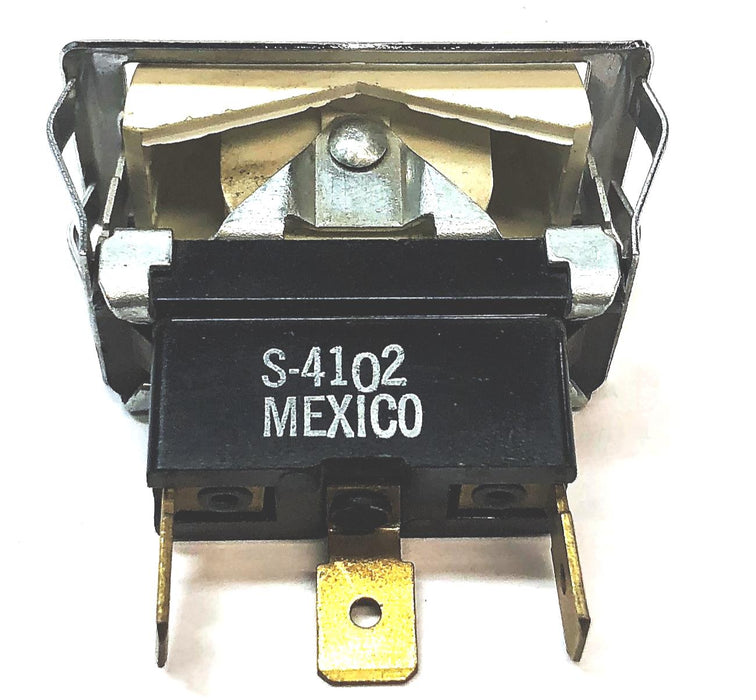 Unbranded 3 Pole 3 Position Rocker Switch S-4102 [Lot of 5] NOS