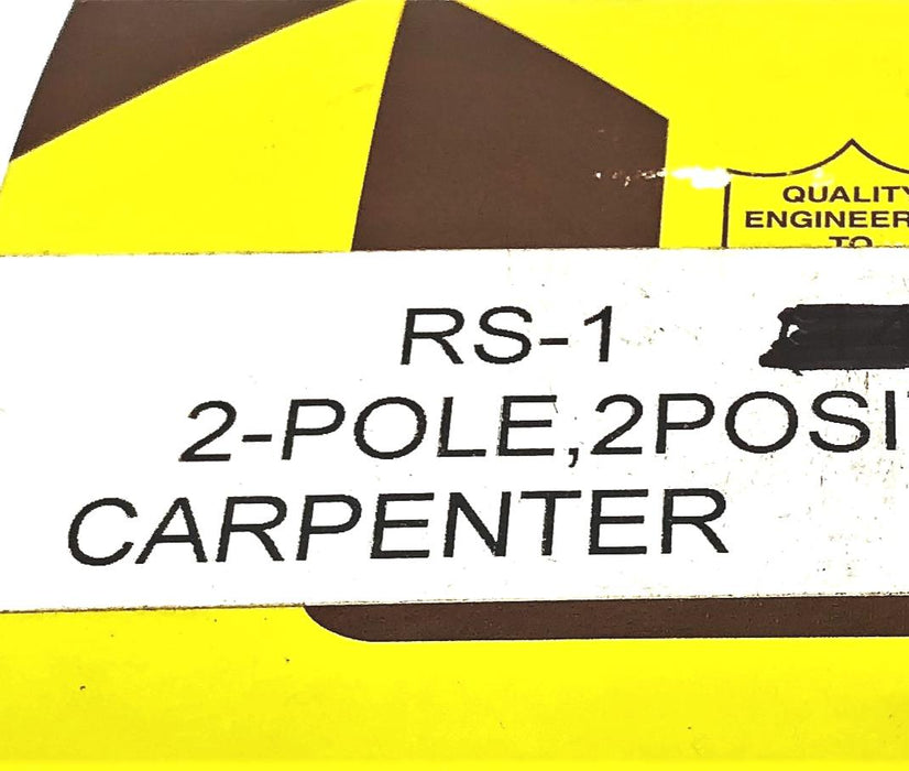 Carpenter 2 Pole/2 Position Momentary Rocker Switch RS-1 [Lot of 4] NOS