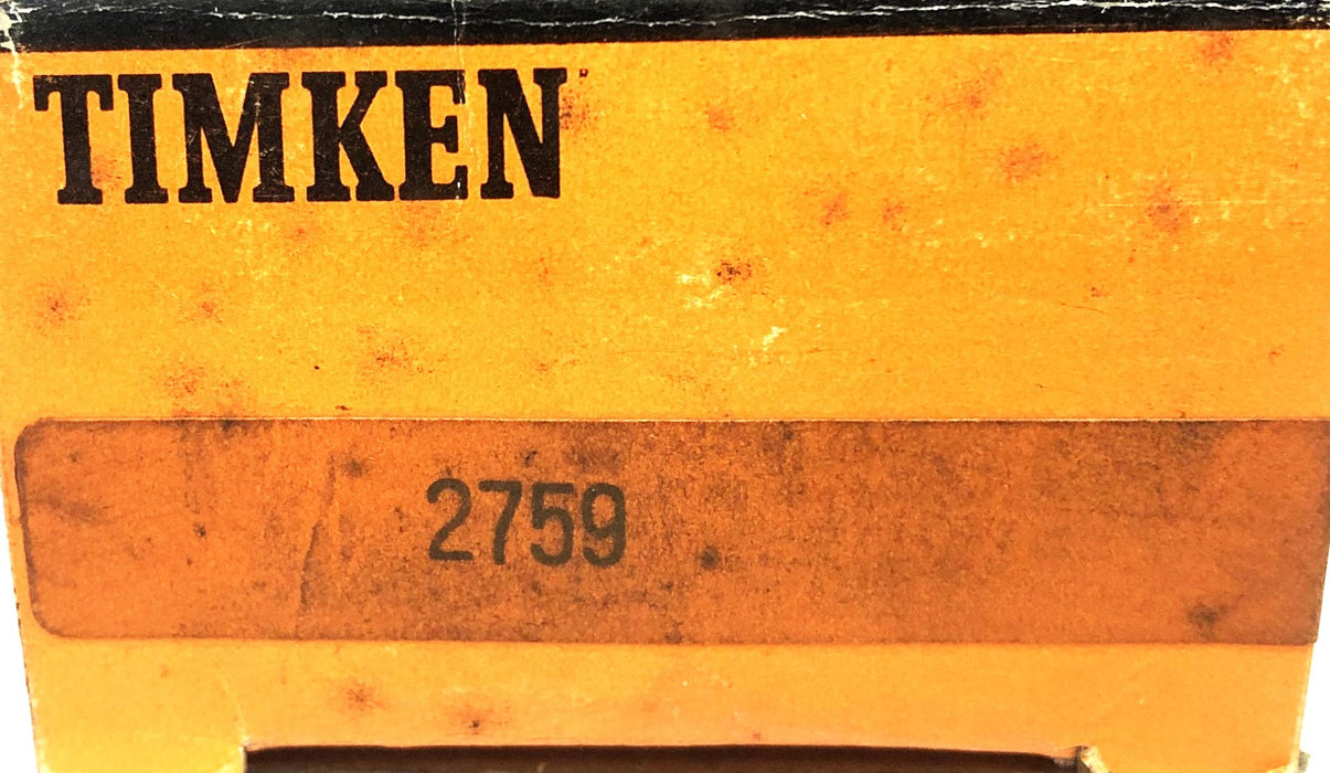 Timken Tapered Roller Bearing Cone And Collar 2759 NOS