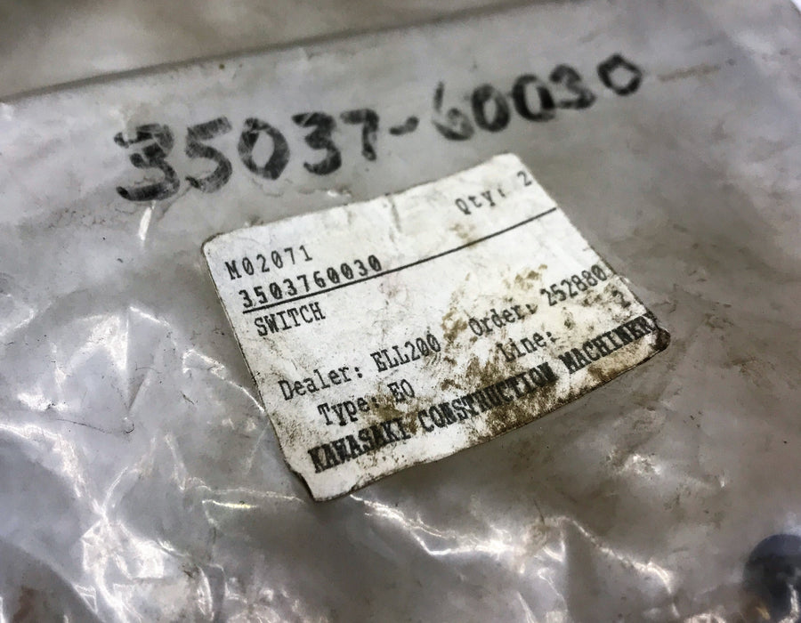 Kawasaki OEM Pressure Switch 35037-60030 NOS