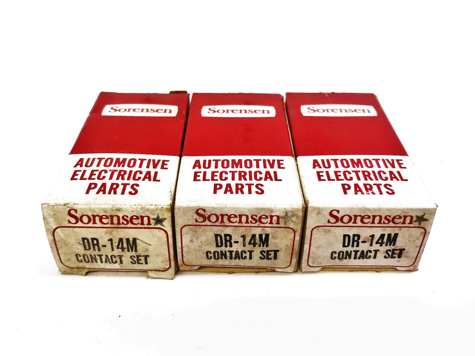 Sorensen Ignition Contact Set DR-14M [Lot of 3] NOS