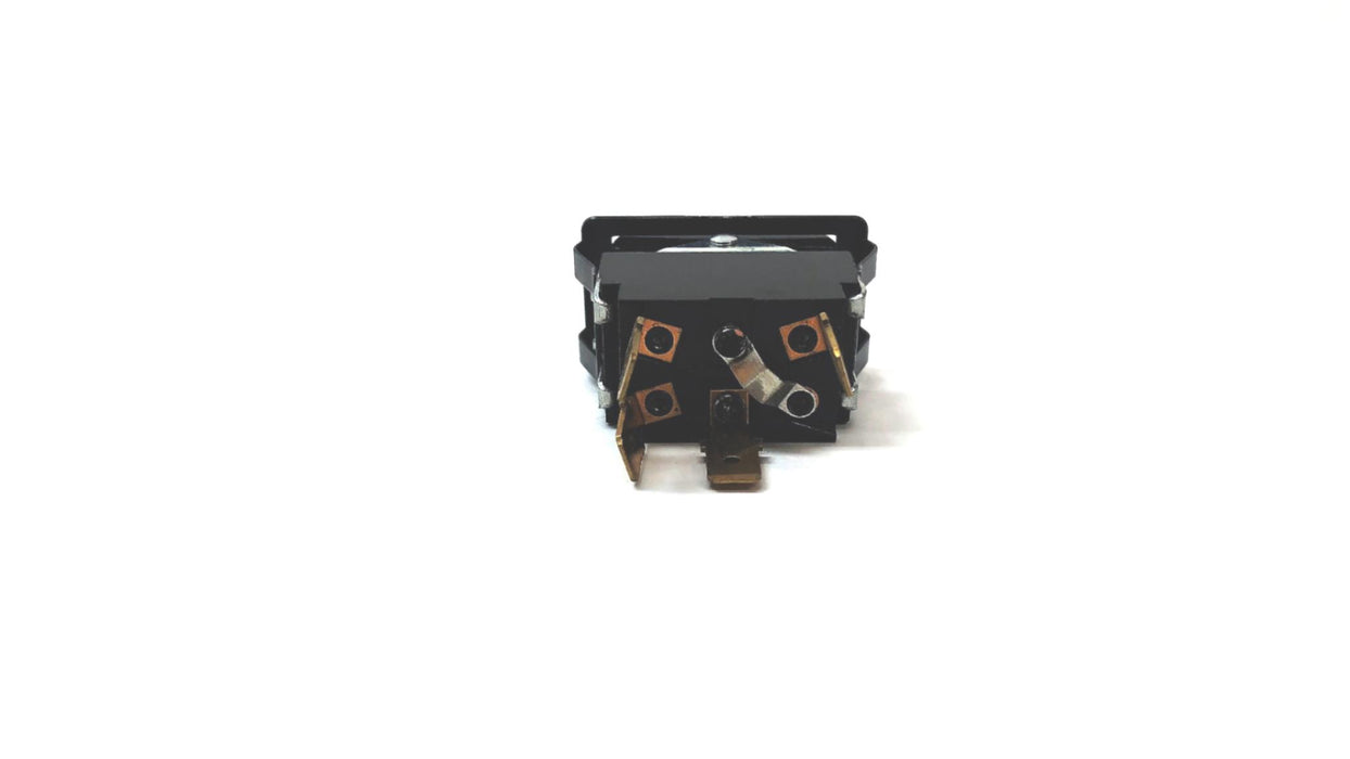 Unbranded 4 Pole/3 Position RS-22 Rocker Switch [Lot of 5] NOS