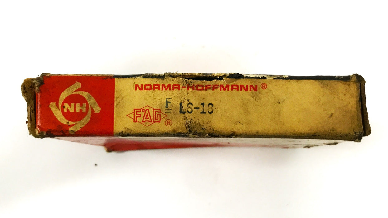 Norma-Hoffmann/FAG Single Row Ball Bearing LS-18/LS-18A NOS