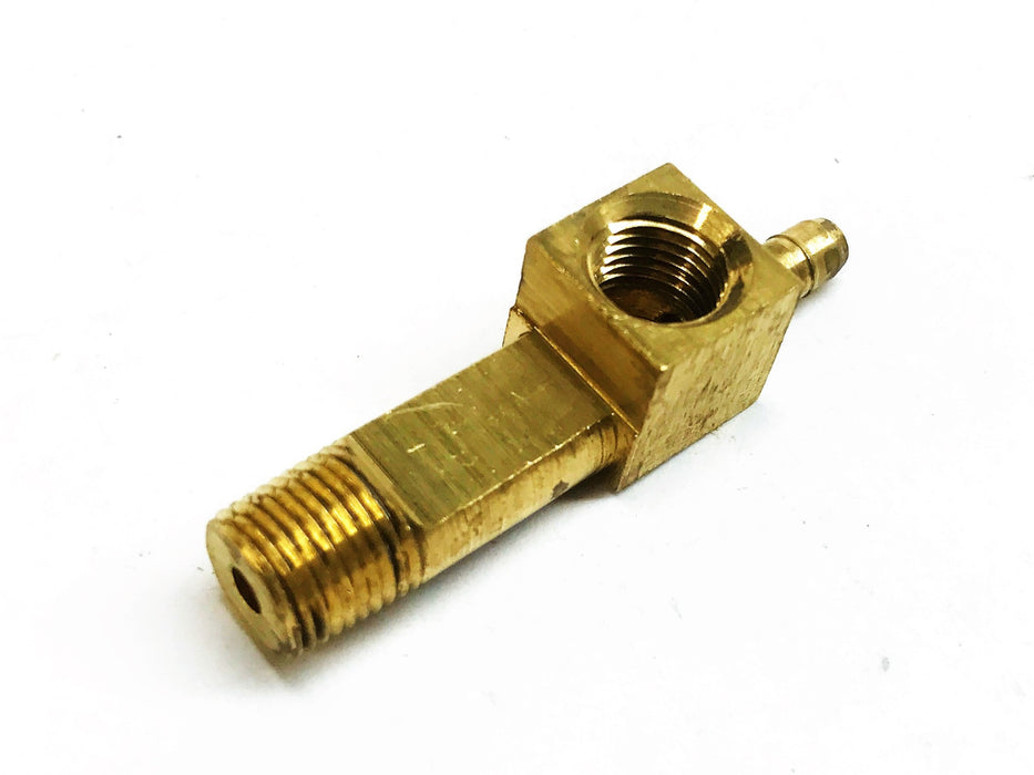 Unbranded Brass 1/8" Male x 1/8" Female x 1/16" Barb Union Tee [Lot of 5] NOS