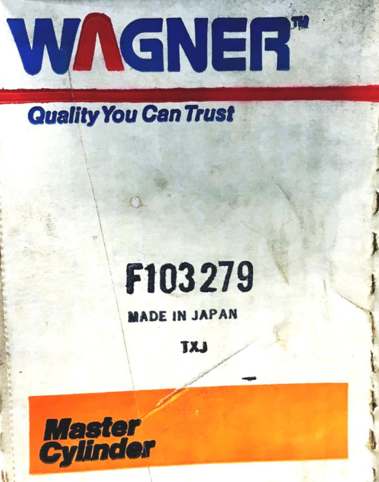 Wagner Clutch Master Cylinder F103279 NOS