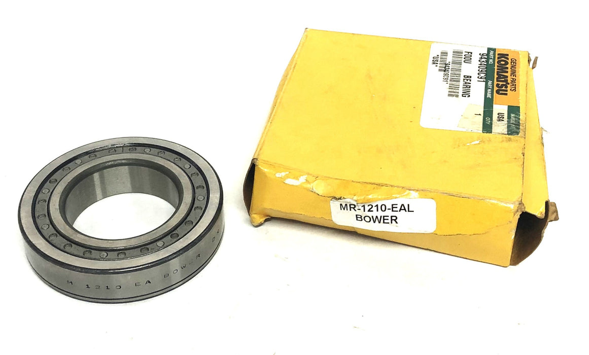 Bower Komatsu Cylindrical Roller Bearing MR1210EAL (943409C91) NOS