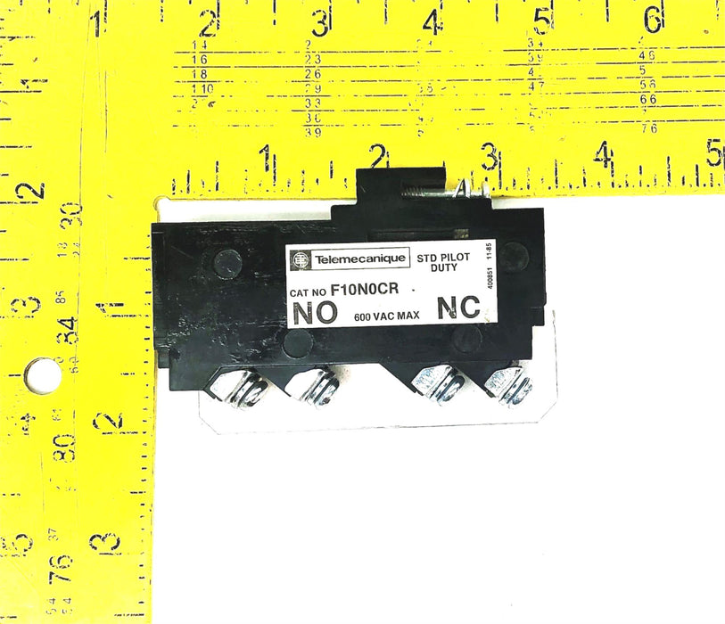 Telemecanique 600VAC MAX STD Pilot Duty F10N0CR NOS