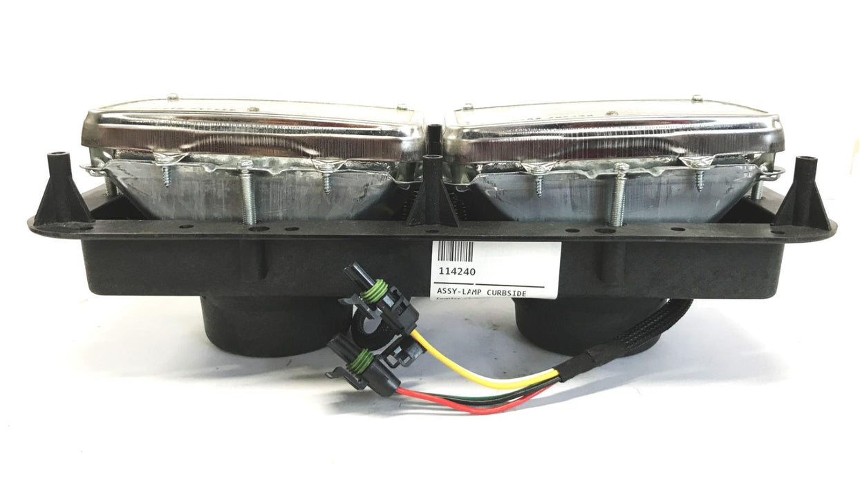 New Flyer Curb Side Lamp Assembly 114240 NOS