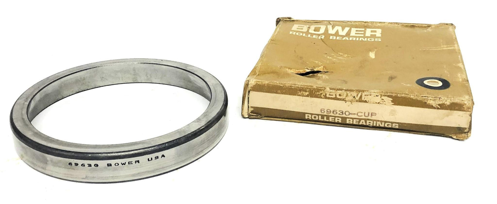 Bower Cylindrical Roller Bearing Cup 69630 NOS