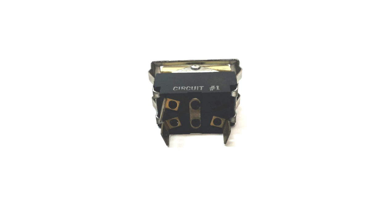 Unbranded 3 Pin/3 Position Rocker Switch [Lot of 4] NOS