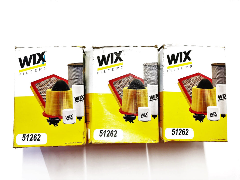 WIX Hydraulic Fuel Filter 51262 [Lot of 3] NOS