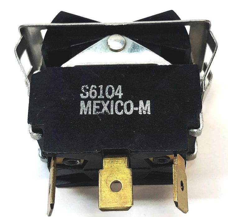 Unbranded 3 Pole High-Low Off Rocker Switch S6104 [Lot of 2] NOS