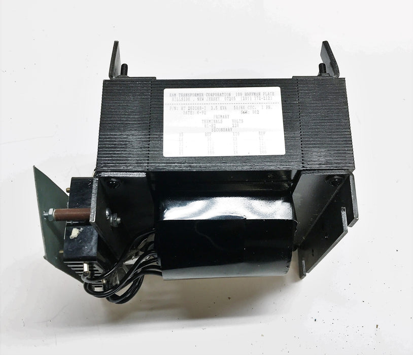 RAM Transformer 3.5KVA 50/60 Cyc. 1 Ph. Industrial Transformer HT230108-1 NOS