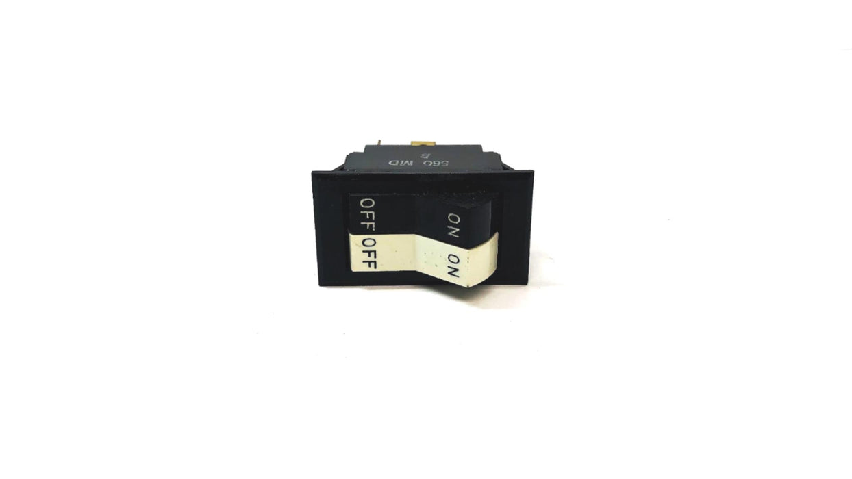 Carling 4 Pole Off/On 1/2 Momentary Rocker Switch 560MDB NOS