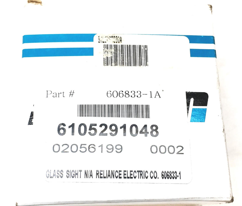 Reliance Electric Glass Sight 606833-1A NOS