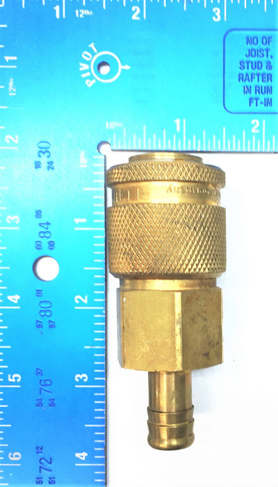 RECTUS Push-On Brass Coupler Type 37 NW 11 [Lot of 3] NOS