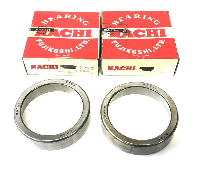 Nachi Tapered Roller Bearing Cup 2729 [Lot of 2] NOS
