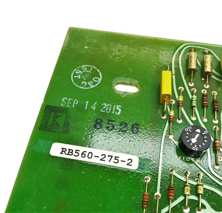Robicon Gate Board Circuit Board w/ Contact Coil 560-275-2 (5602752) USED