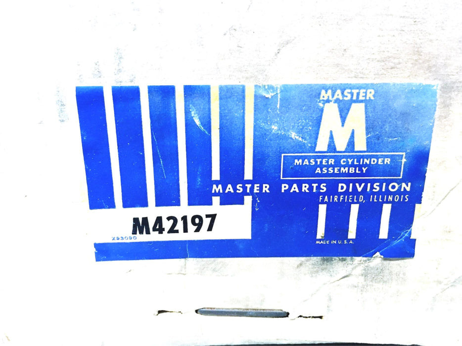 Master Parts Brake Master Cylinder M42197 NOS