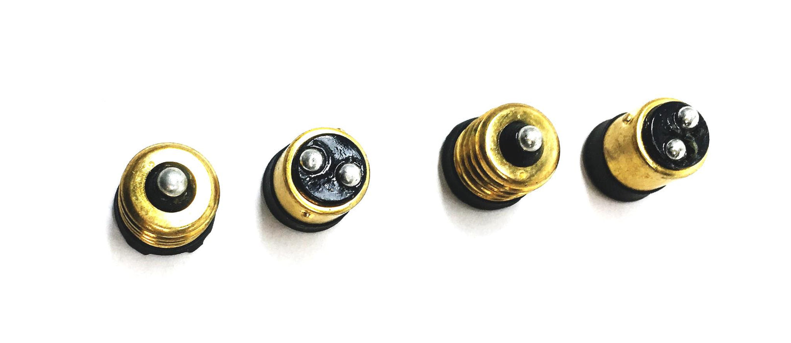 TCP Box of 2 Red Exit Sign Retrofit Lamp With Adapter 20714 [Lot of 2] NOS