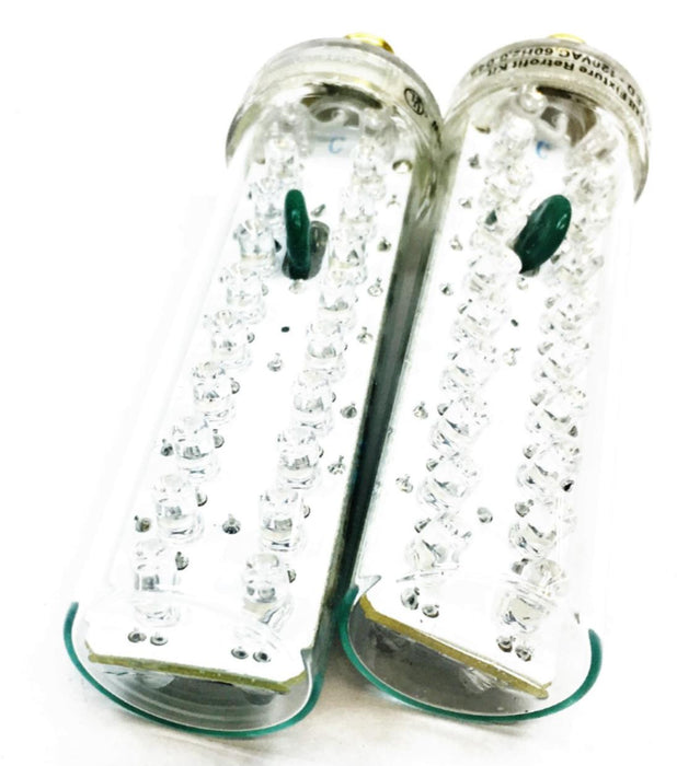 TCP Box of 2 Red Exit Sign Retrofit Lamp With Adapter 20714 [Lot of 2] NOS