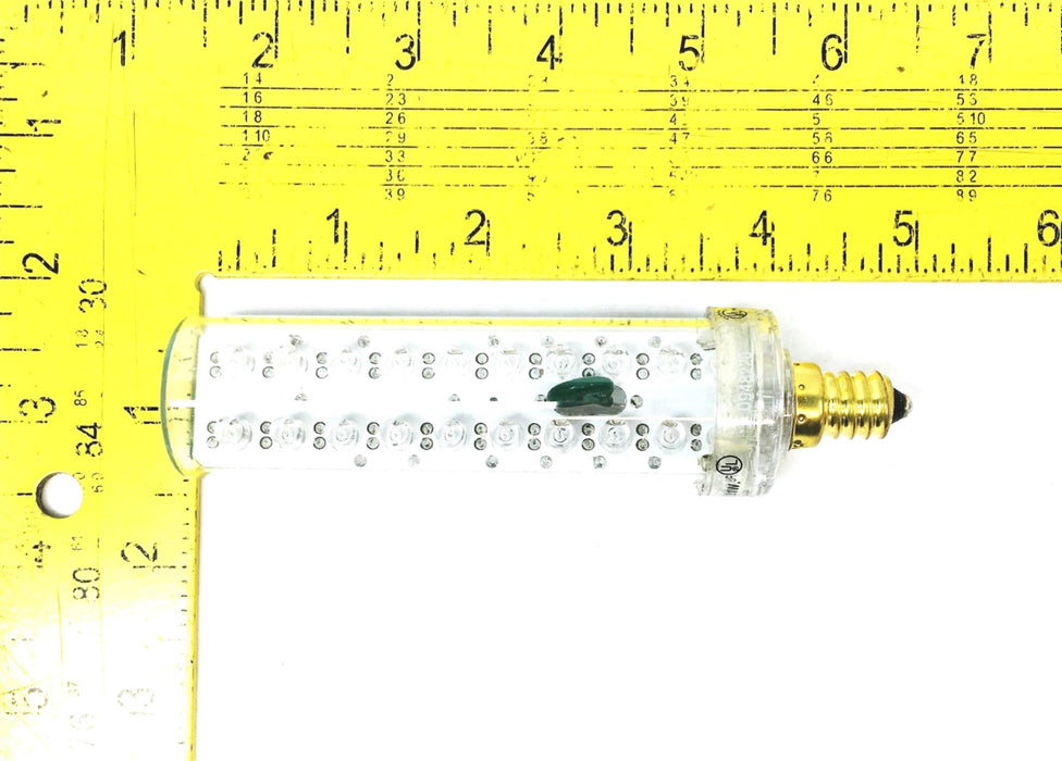 TCP Box of 2 Red Exit Sign Retrofit Lamp With Adapter 20714 [Lot of 2] NOS