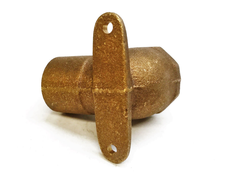 Lee/Nibco 1" Female Pent x 1" Sweat 90 Degree Brass Drop Ear Elbow NOS
