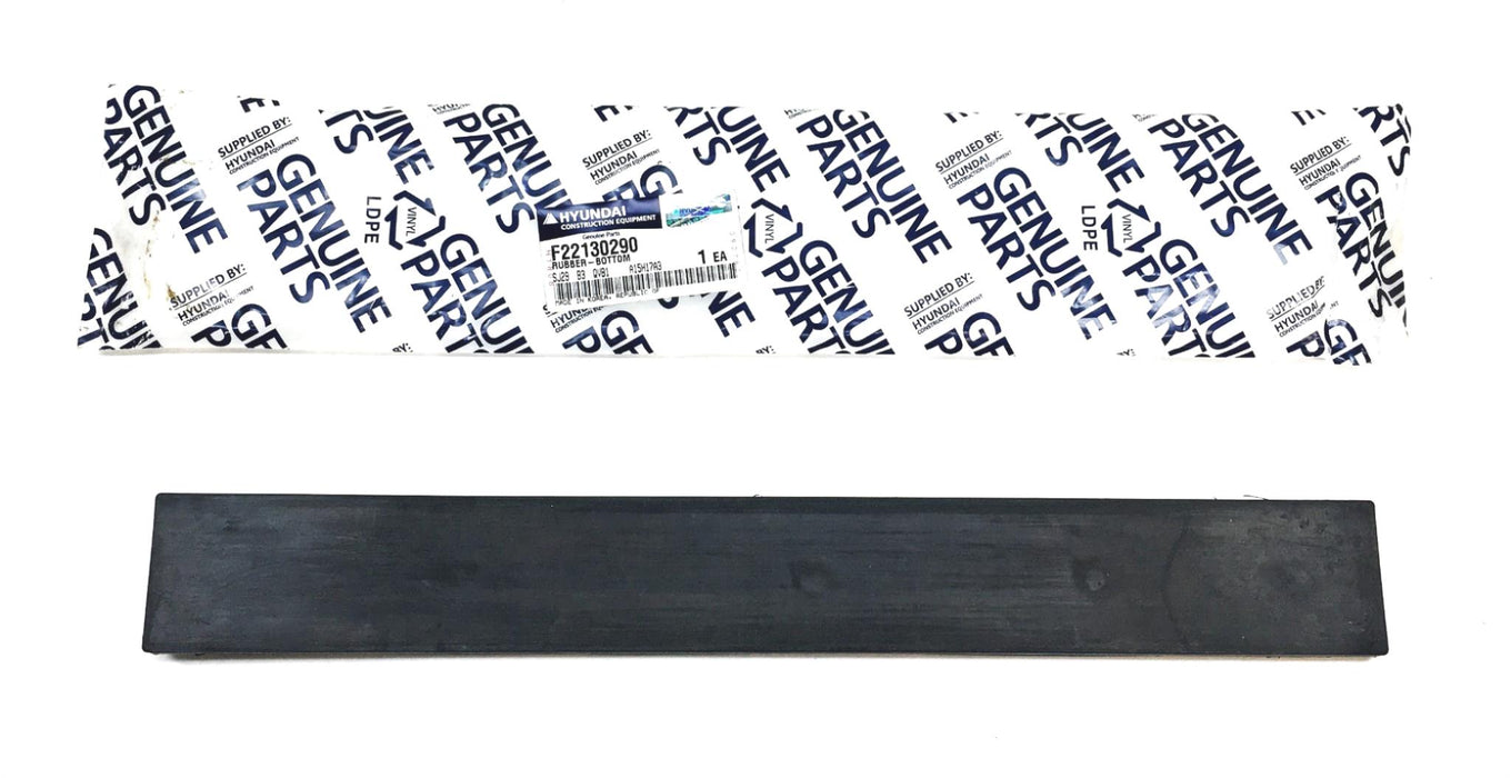 Hyundai Construction Equipment Bottom Rubber Pad F22130290 NOS