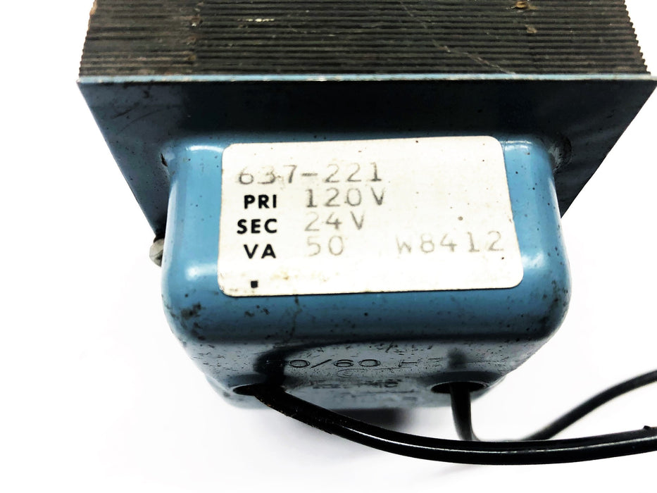Jefferson Electric 50/60Hz Control Transformer 637-221 USED