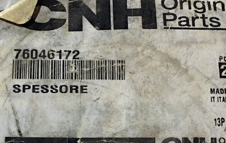 Shim fits Case New Holland CNH 76046172 NOS