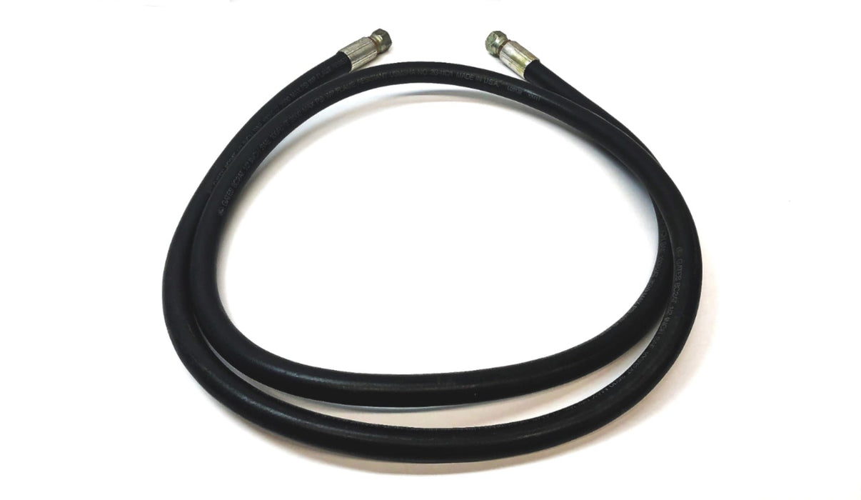Gates 1/2 Inch SAE 3500 Max PSI 8 Feet OAL Hydraulic Hose 8C2AT USED