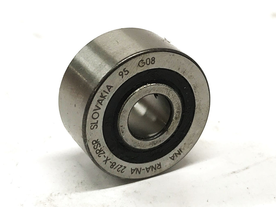 INA Bearings Yoke Type Track Roller RNA-NA22/8-X-2RSR [Lot of 2] NOS