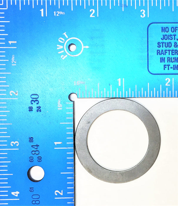 PRECISION BRAND Pack of 1-1/4"x1-3/4" (.062 THK) Arbor Shims (10pcs) 25257 NOS