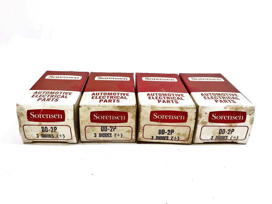 Sorensen Set of 3 Diodes DD-2P [Lot of 4] NOS