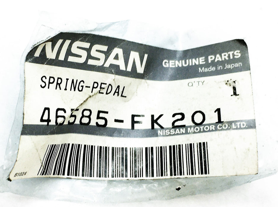 Nissan Forklift Pedal Spring 46585-FK201 NOS