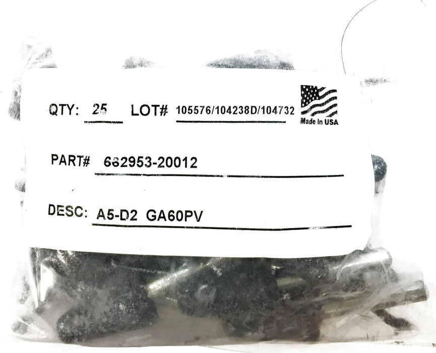 Unbranded A-Shape A5-D2 GA60PV Mounted Wheel 662953-20012 [Lot of 25] NOS