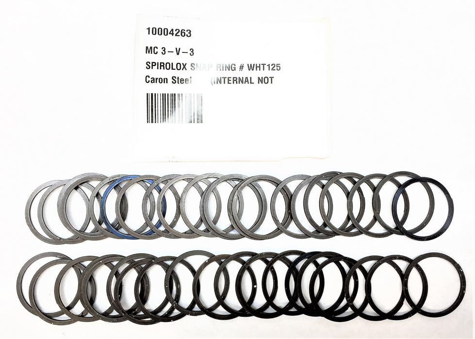 SPIROLOX Snap Ring WHT125 [Lot of 40] NOS