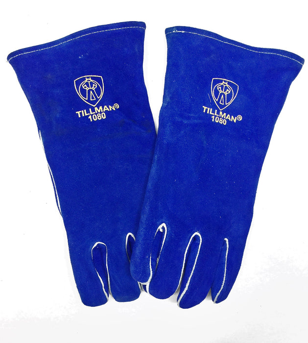 Tillman Blue Lined Welding Gloves 1080 (LARGE) NOS