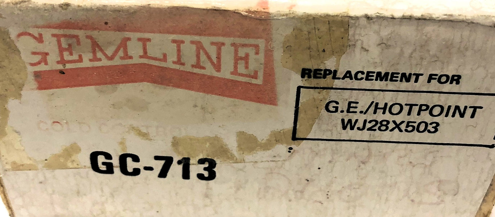 Gemline 120/240 VAC Cold Control GC-713 NOS