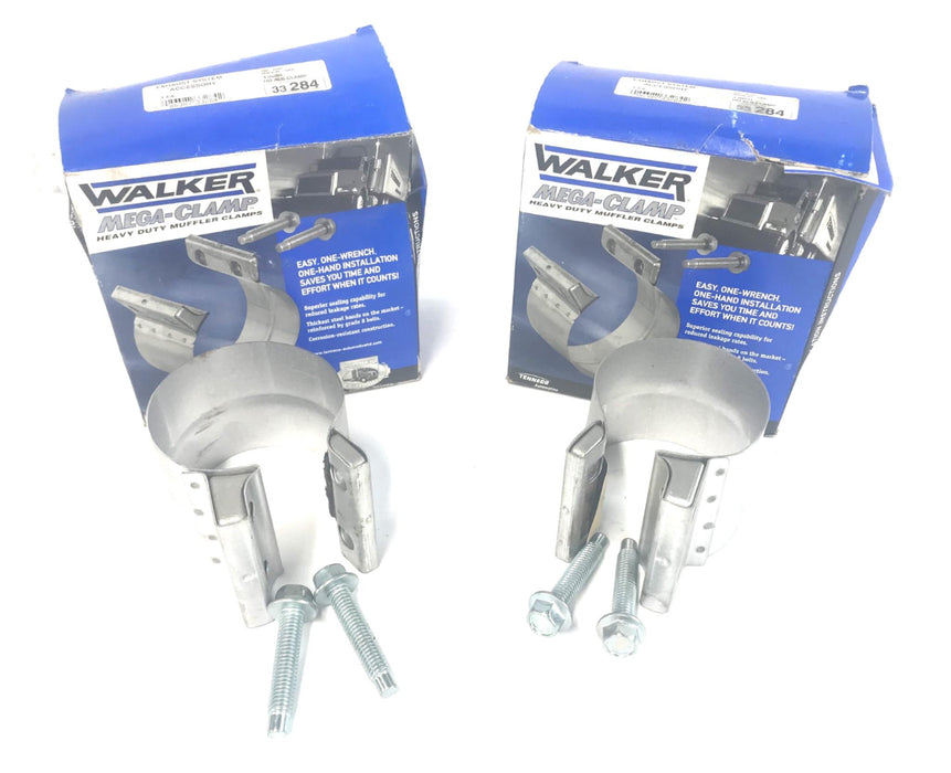 Walker Mega-Clamp 3" Muffler Clamp 33284 [Lot of 2] NOS