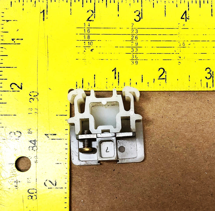 Allen Bradley Style CD White Terminal Block BUL-1492 [Lot of 18] USED
