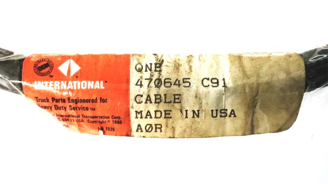 International Modulator Cable Assembly 470645C91 NOS