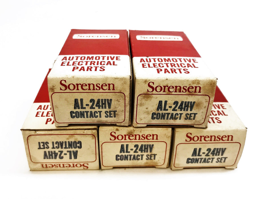 Sorensen Ignition Contact Set AL-24HV [Lot of 5] NOS