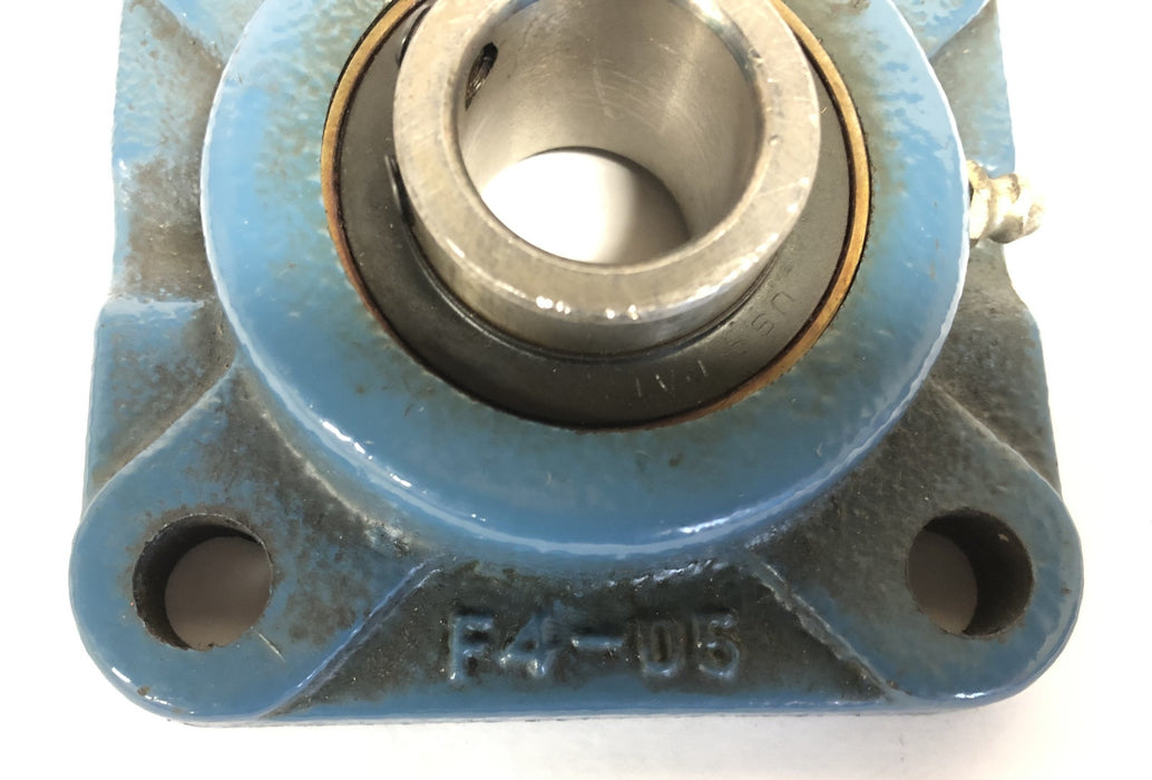 McGill 4-Bolt Flange Mount Ball Bearing Housing And Insert FC4-25-15/16 NOS