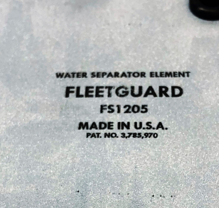 Fleetguard Water Separator Element Filter FS1205 NOS