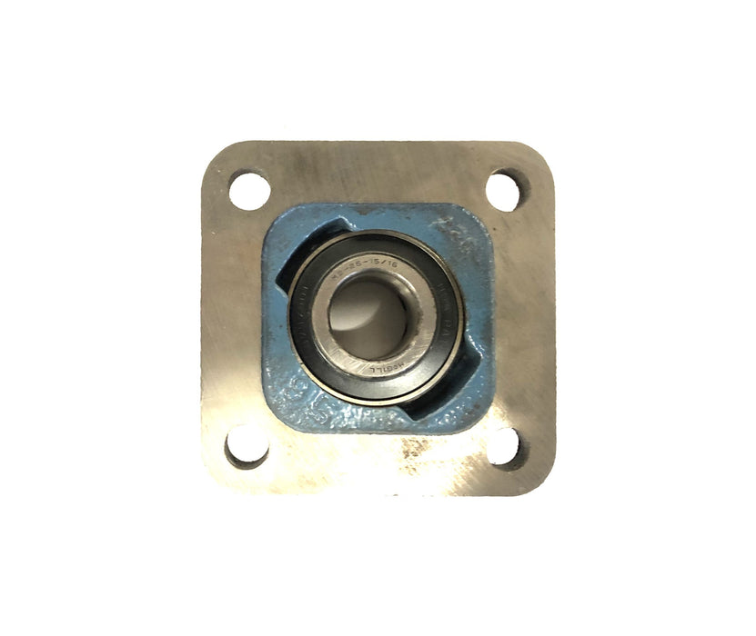 McGill 4-Bolt Flange Mount Ball Bearing Housing And Insert FC4-25-15/16 NOS