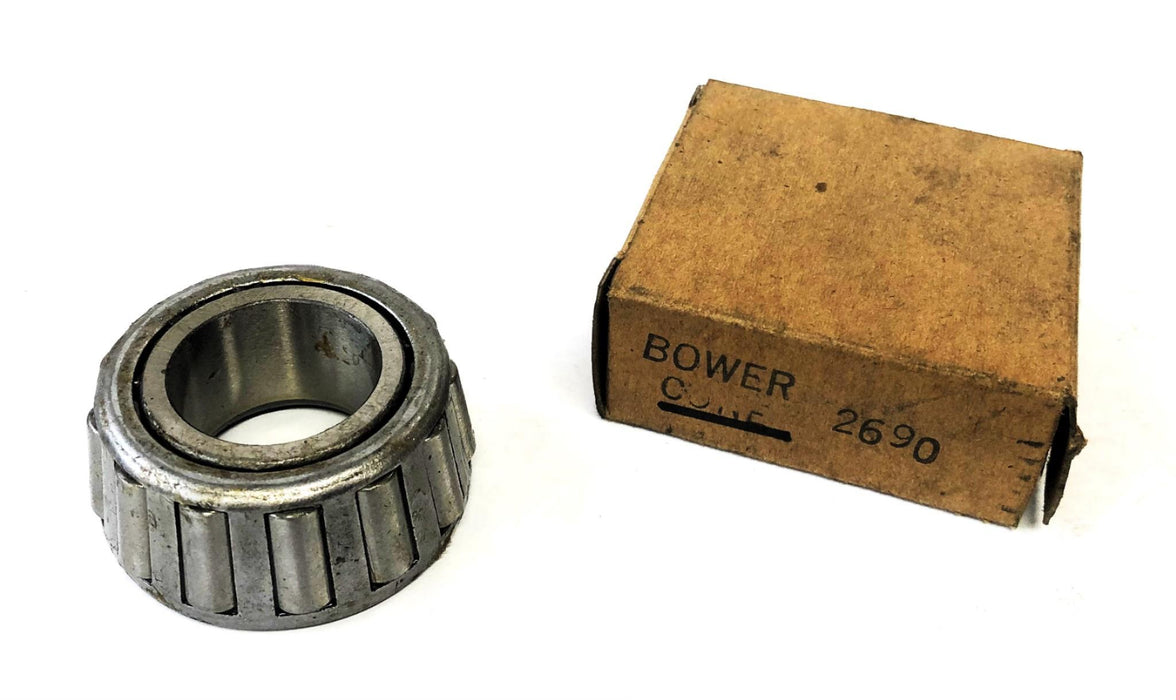 Bower Tapered Roller Bearing Cone BT-2690 NOS