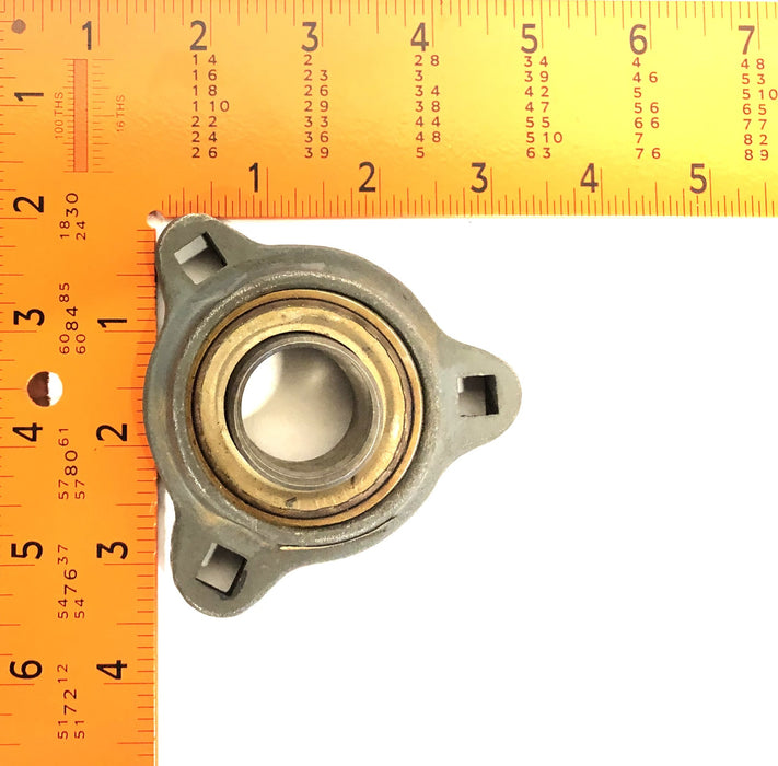 Link-Belt Flanged 3-Bolt Bearing Unit With Collar FW216U NOS