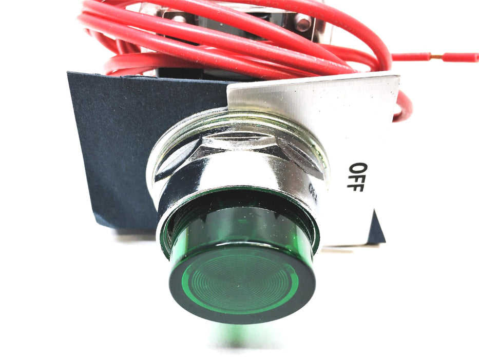 Siemens 120V OFF Green Pilot Light Kit With AUX 49SPL0AGF NOS