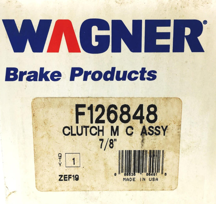 Wagner Clutch Master Cylinder F126848 NOS